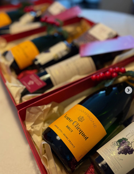 Kit de Natal com Moët