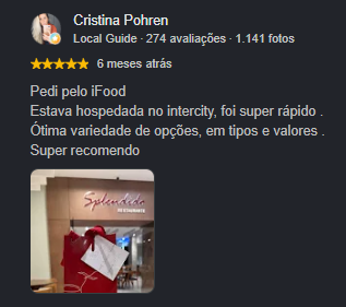 Avaliação 5 estrelas de cliente Vinho na Ilha